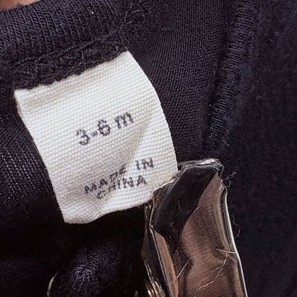 Kyte Baby Midnight Solid Black Bamboo Snap Footed Sleeper Outfit 3-6m / 6m - Picture 3 of 8